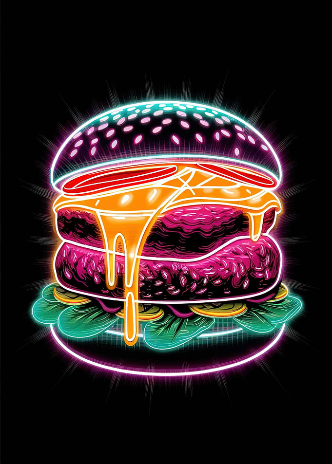 Neon Burger