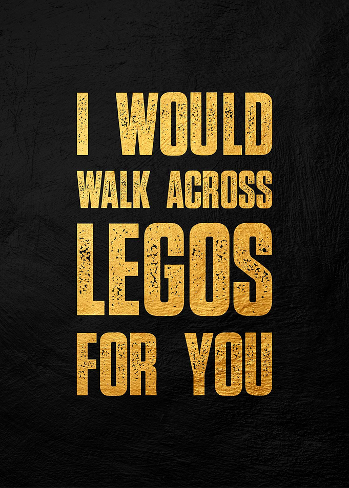 Lego Love Quote