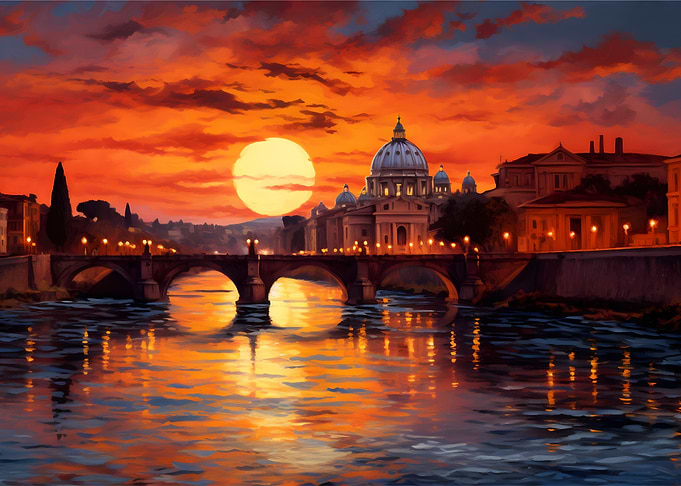 Rome Sunset