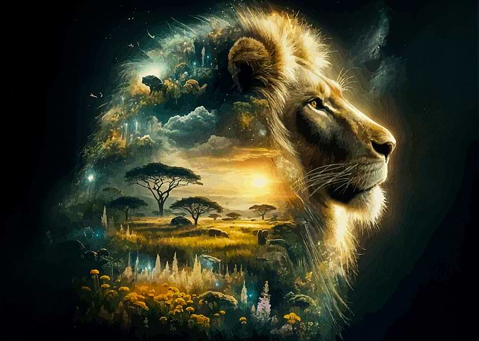 Lion King Sunset