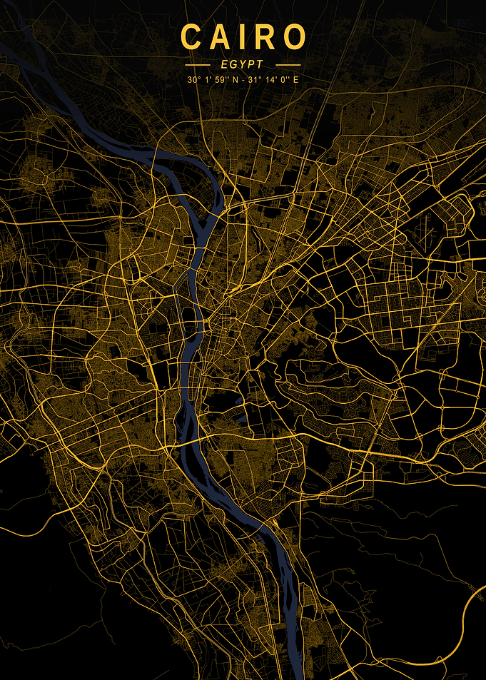 Cairo Golden City Map