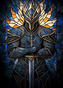 Stained Glass Knight