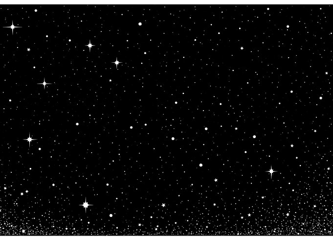 Cosmic vintage starscape comics framed