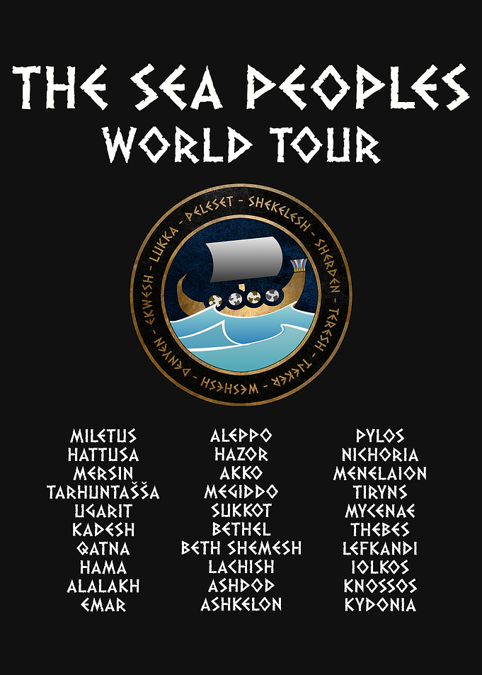 Sea Peoples World Tour - Funny Bronze Age History Meme