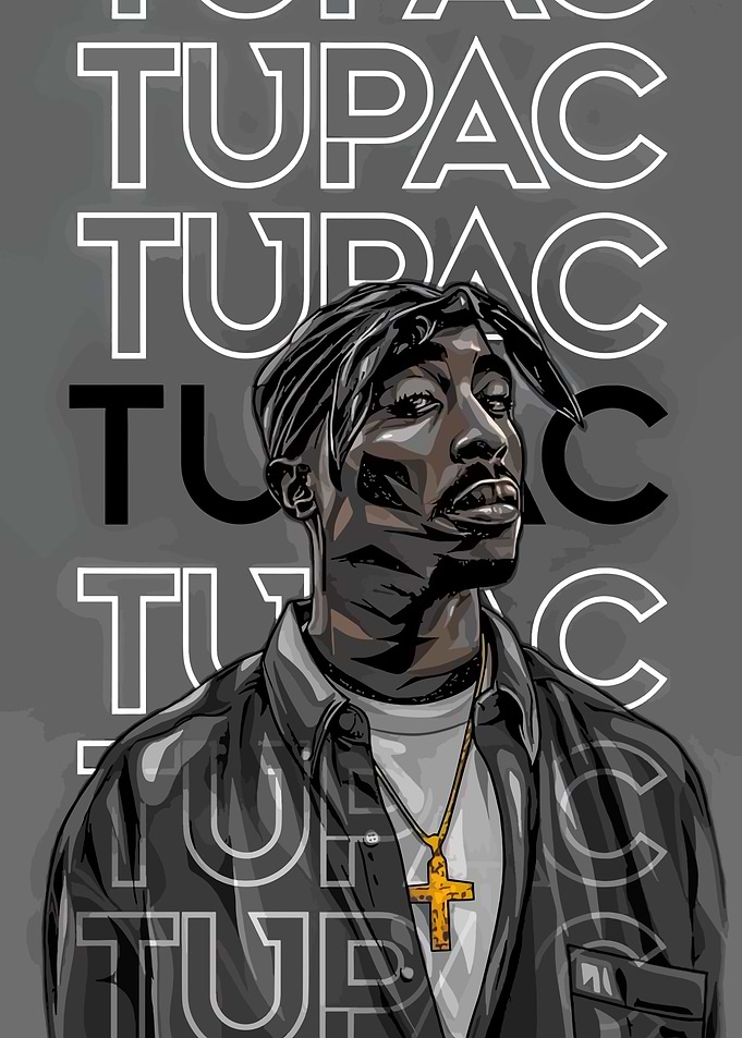 Tupac Shakur Portrait