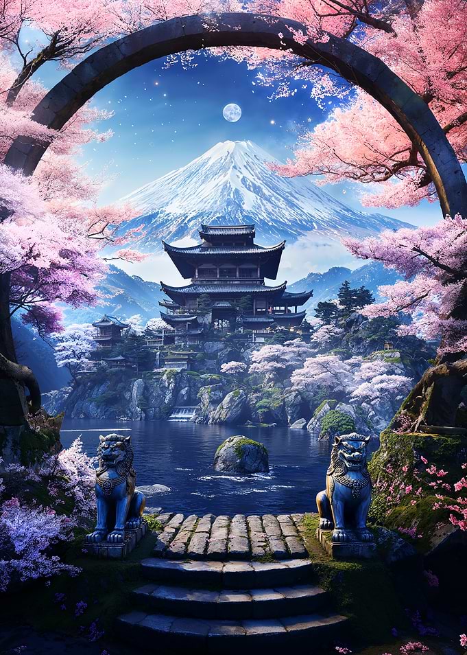 Mystical Moon Temple