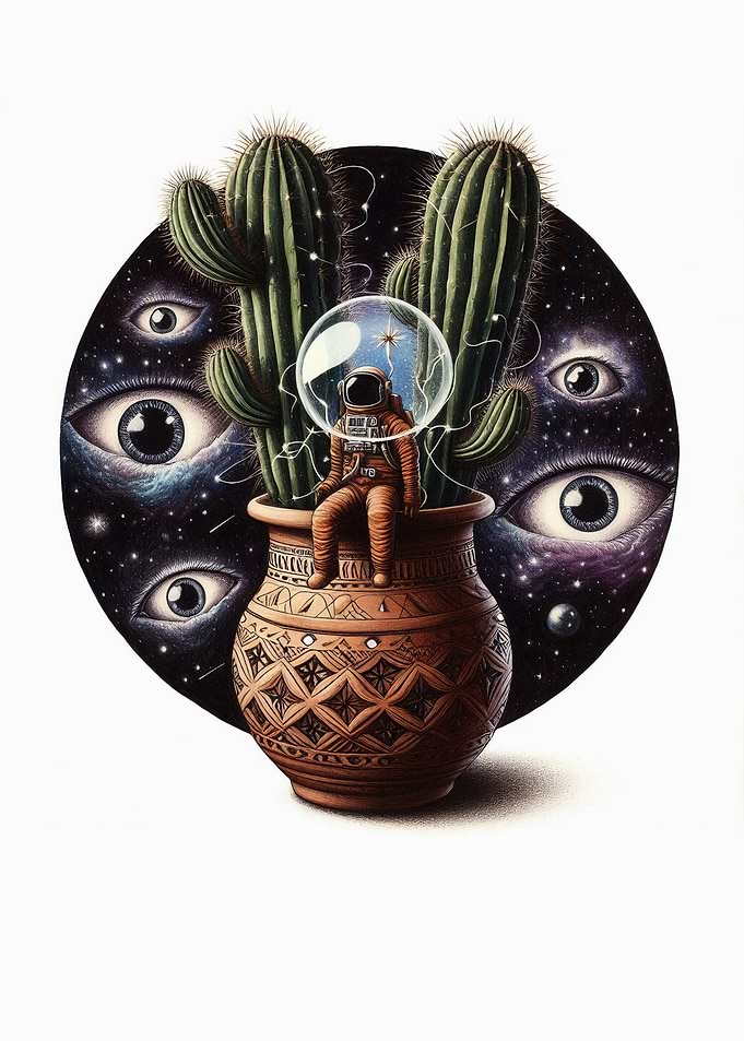 Astronaut in a Pot