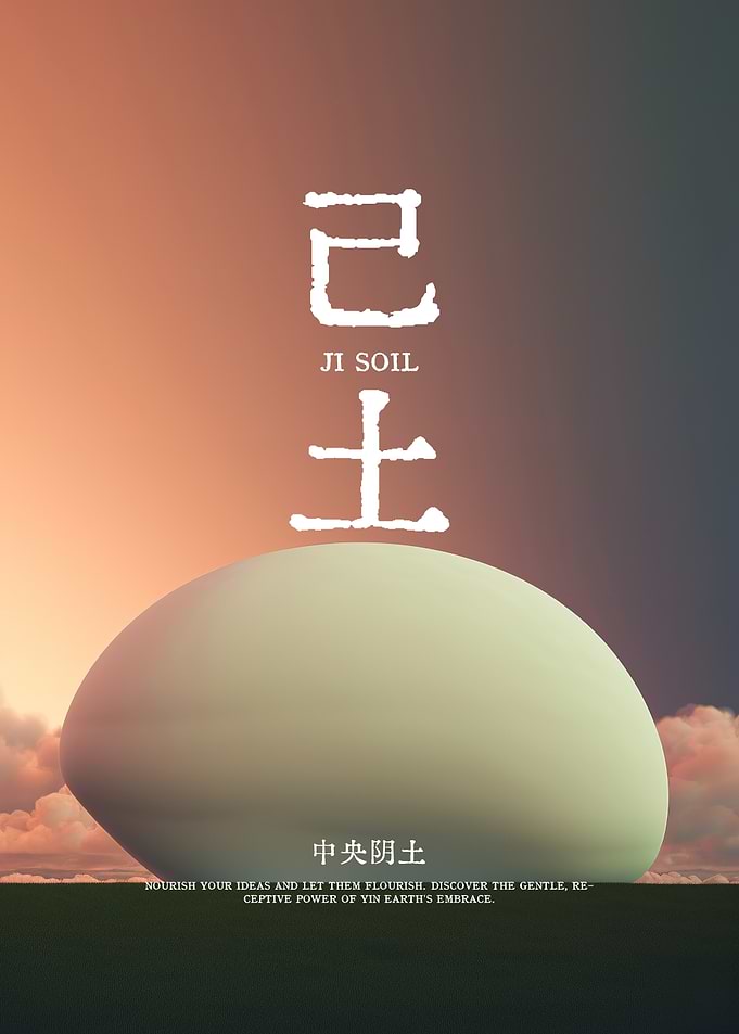 Ji Soil Yin Earth Poster