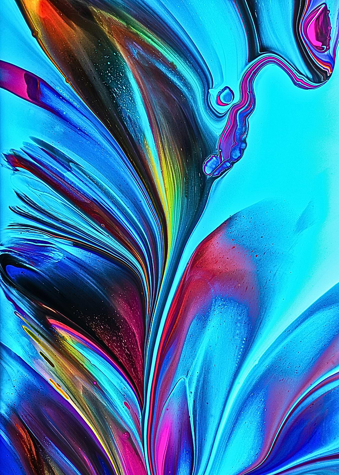 Abstract Fluid Art