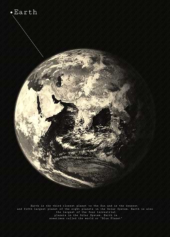Earth Planet Illustration
