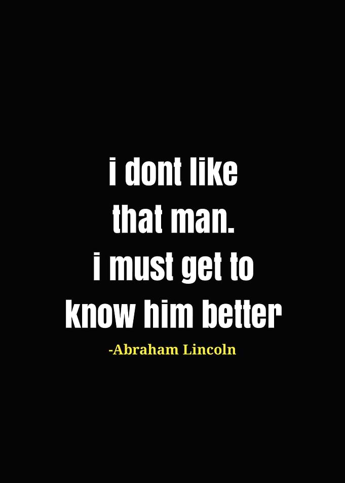 Abraham Lincoln Quote