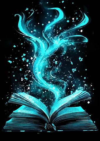 Magical Book Watercolor