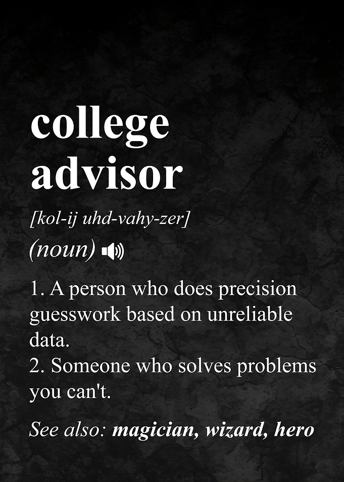 College Advisor Job Definition