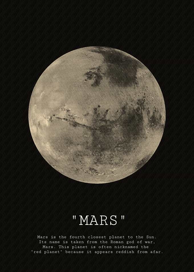 Mars Planet Illustration