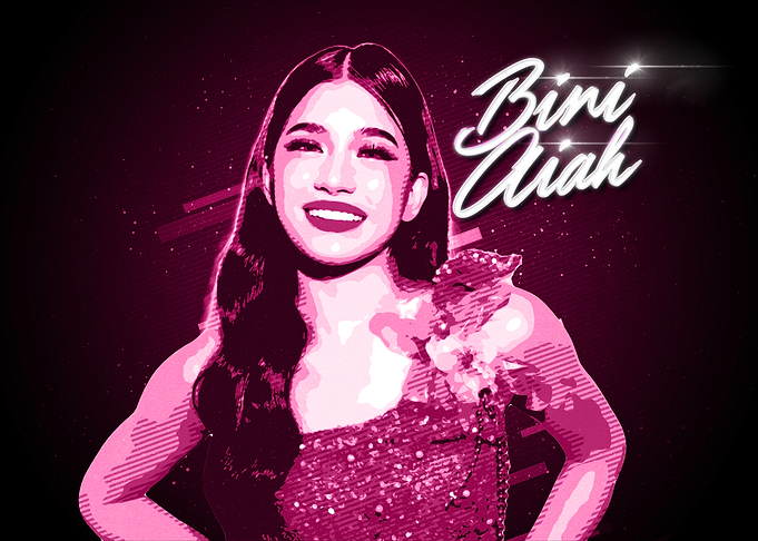 Bini Aiah Pop Art Portrait