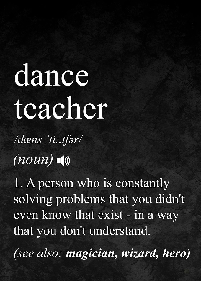 Dance Teacher Definition