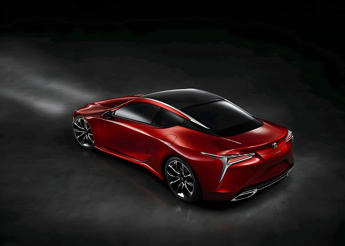 Lexus LC 500 Red