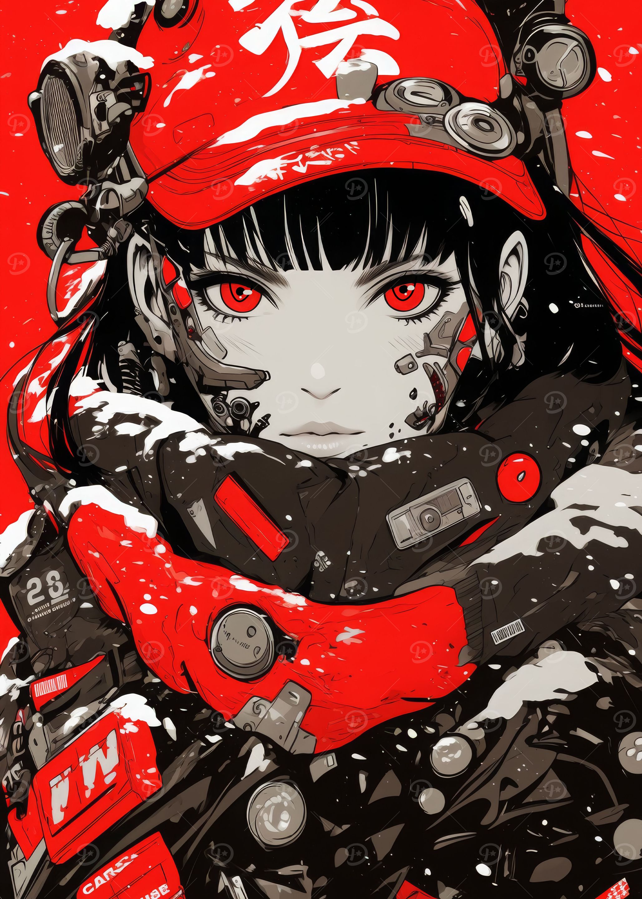 Cyberpunk Anime Girl