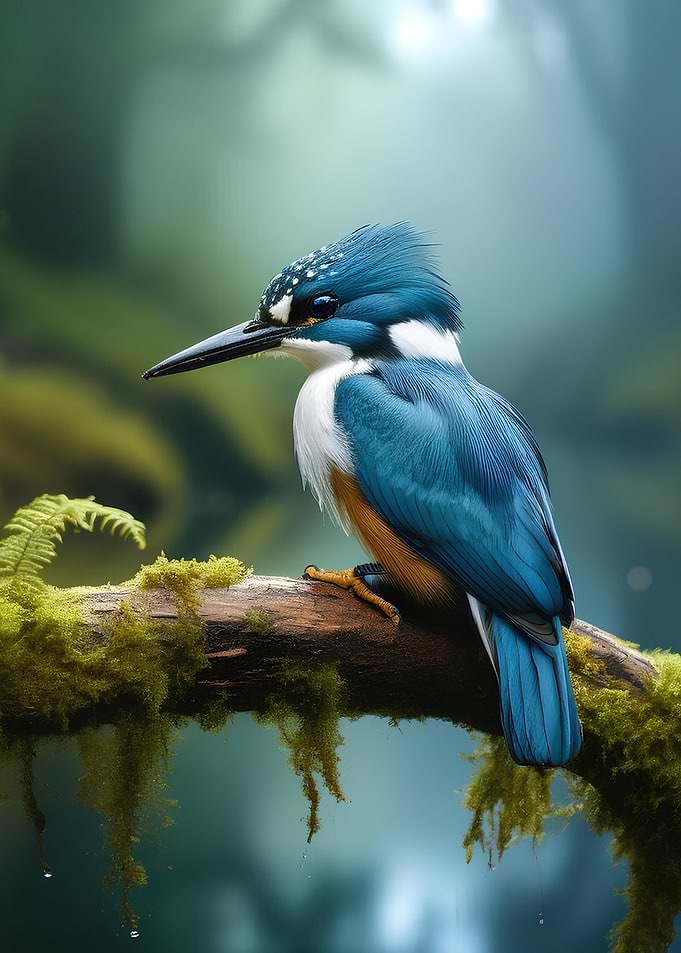 Blue Kingfisher
