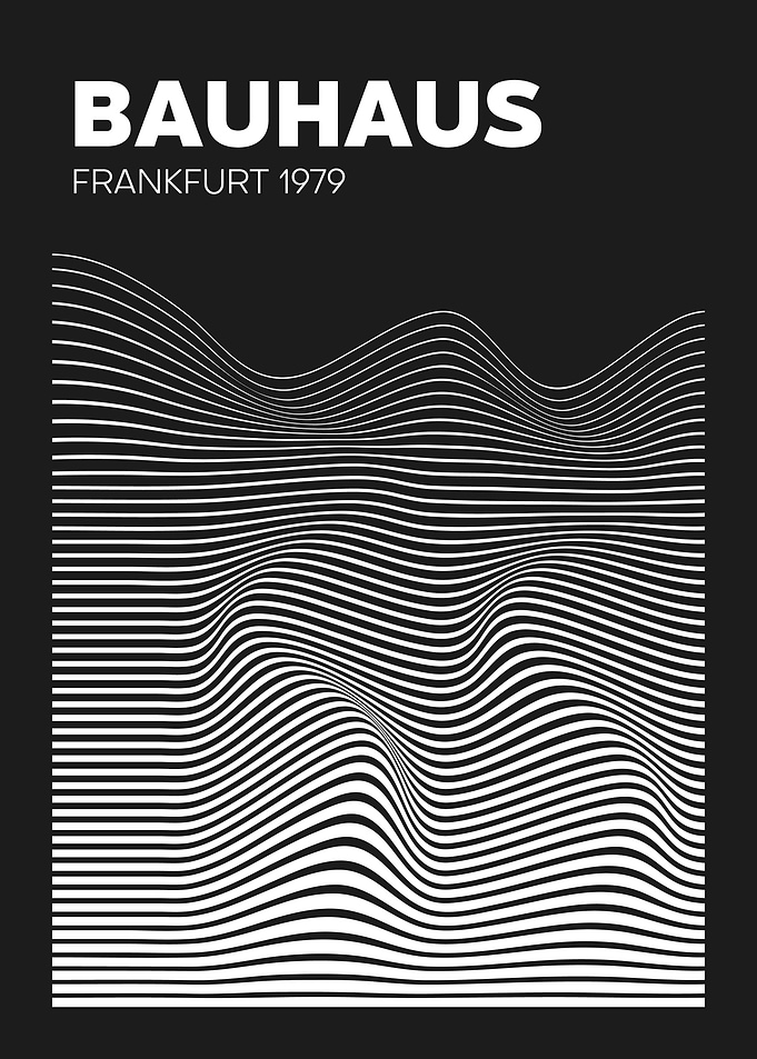 Bauhaus Frankfurt 1979 Poster