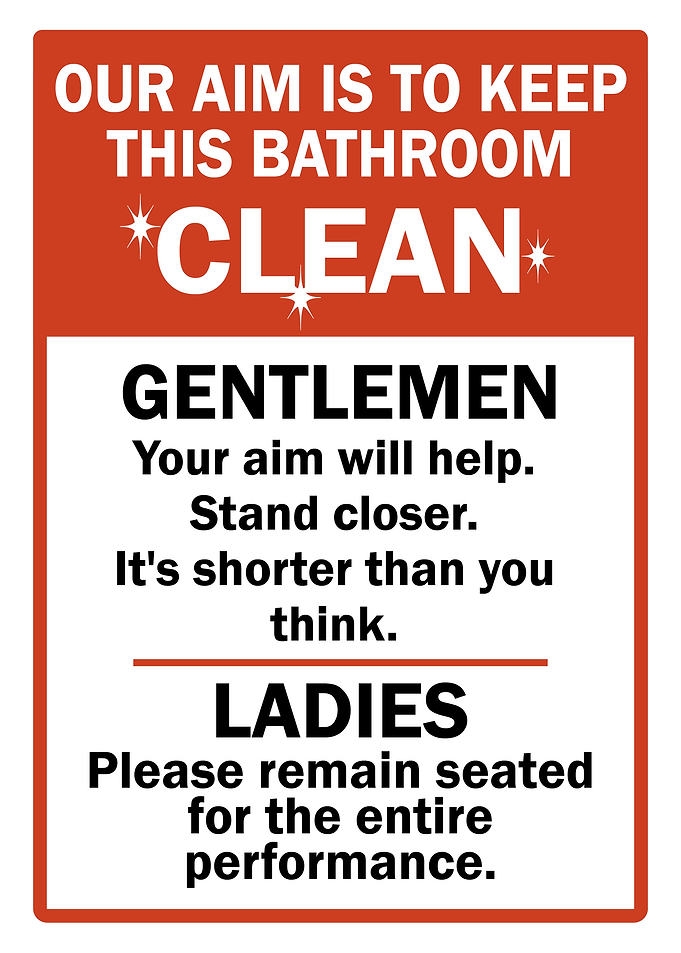 Funny Bathroom Etiquette
