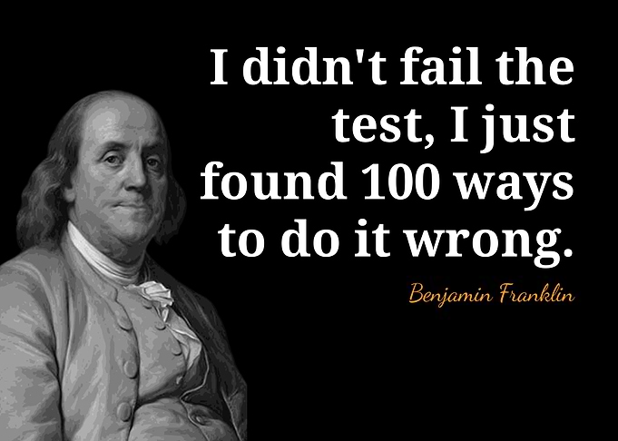 Benjamin Franklin Quote