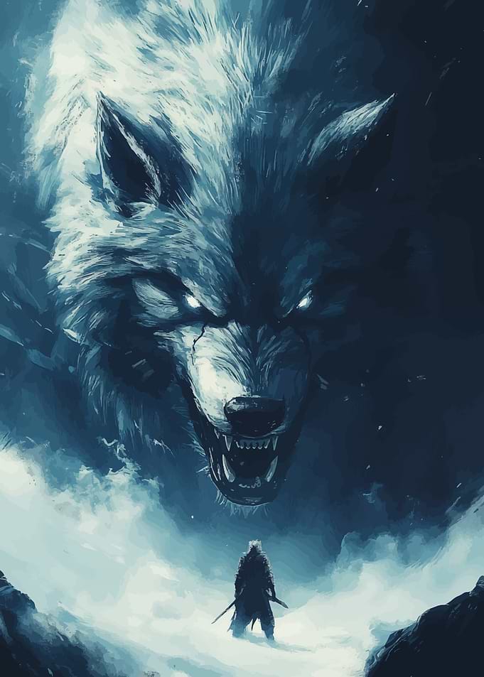 direwolf Wolf and Samurai GAME