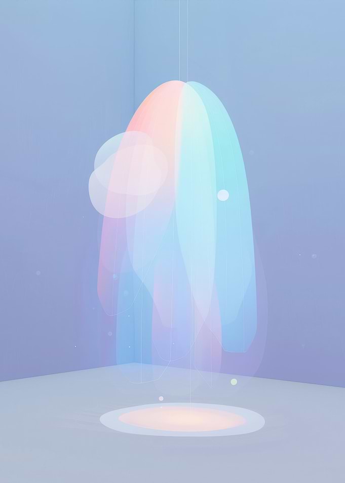 Abstract Pastel Light