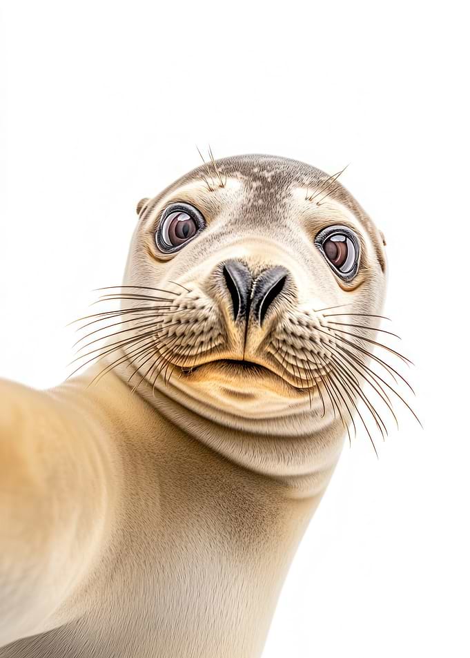 A Seal Taking a Selfie