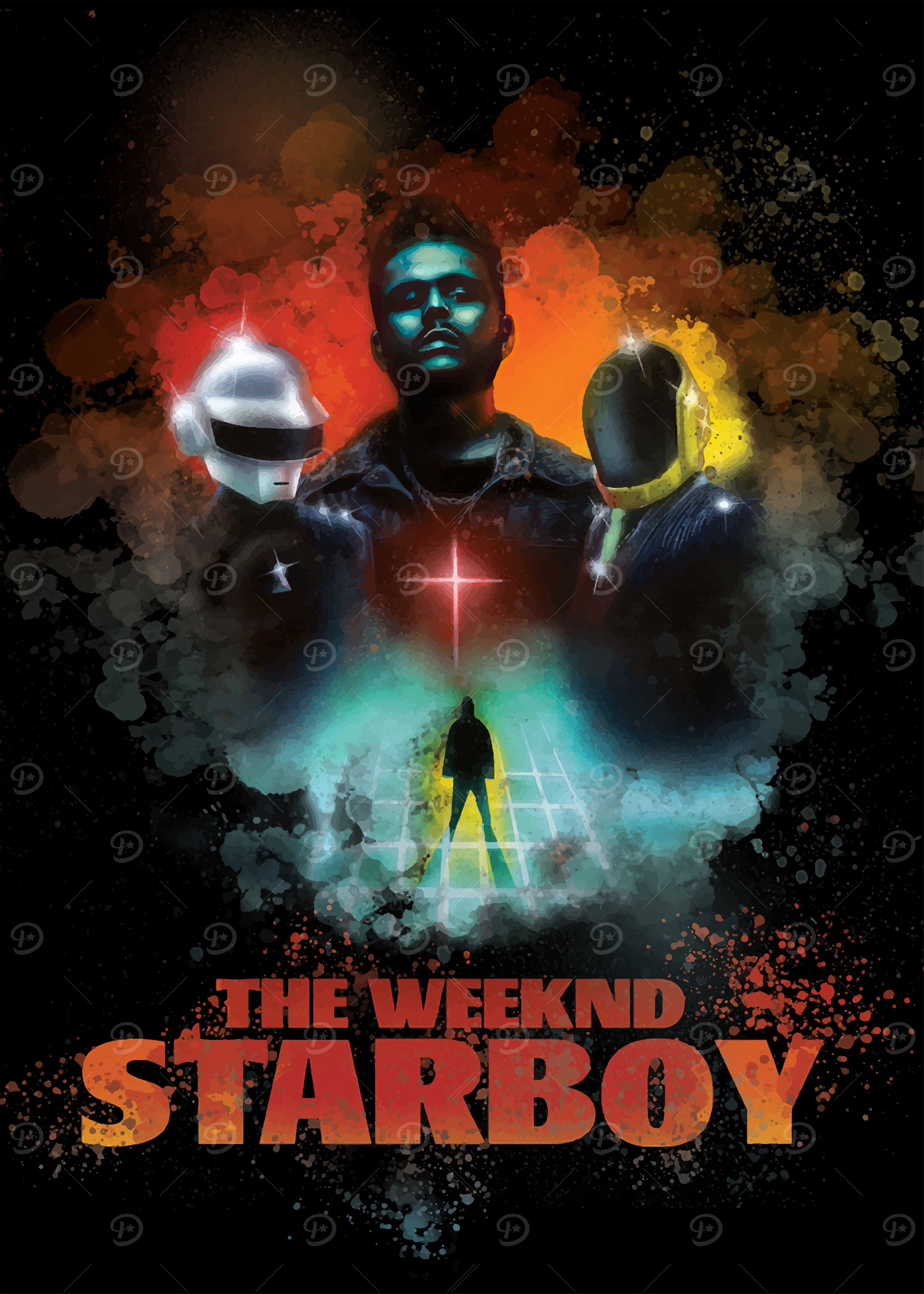 The Weeknd Starboy Artwork