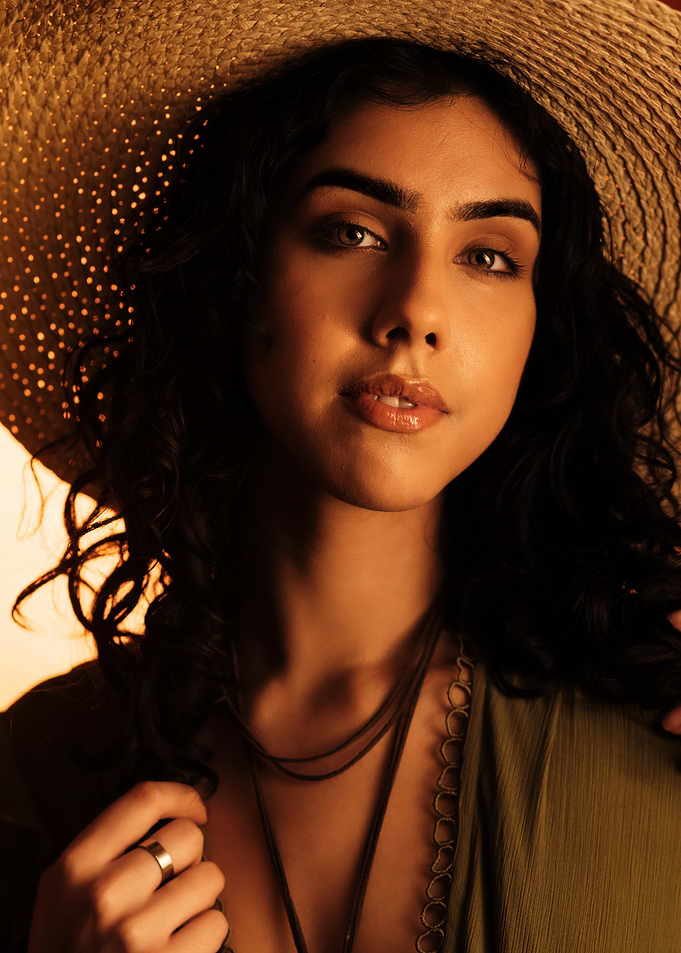 Woman in Straw Hat