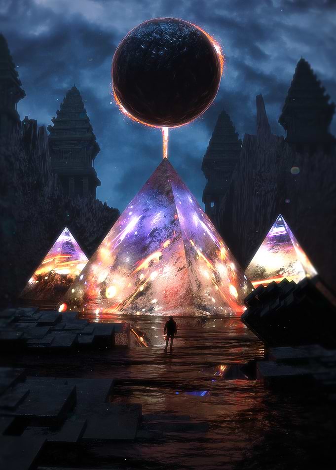 Cosmic Pyramids