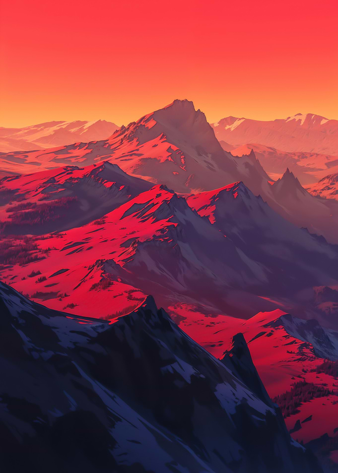 Red Mountain Sunset
