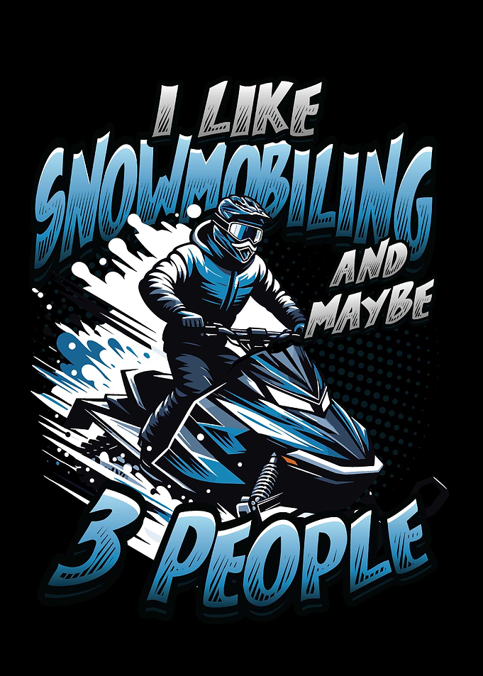 Snowmobiling Winter Snowmobile