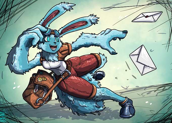 Zoey the Mail Courier
