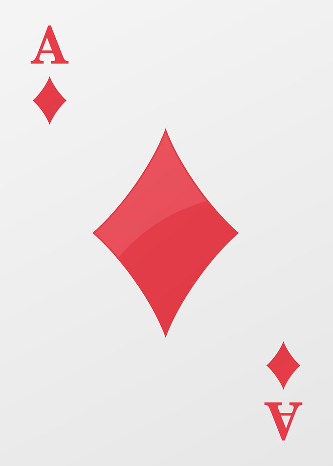 Ace of Diamonds Playing Card