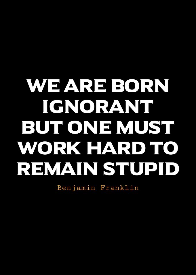 Benjamin Franklin Quote
