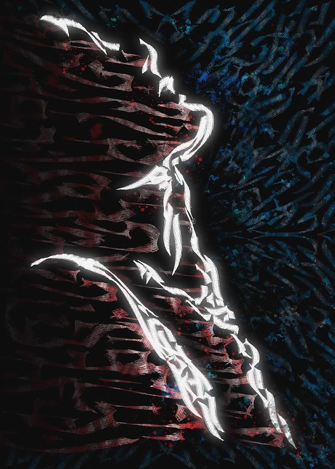 Passion - Abstract Woman Silhouette