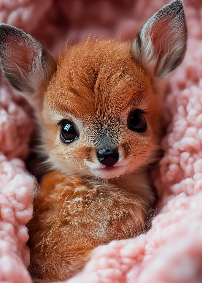 Cute Baby Fawn