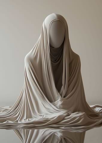 Draped Figure Sculpture
