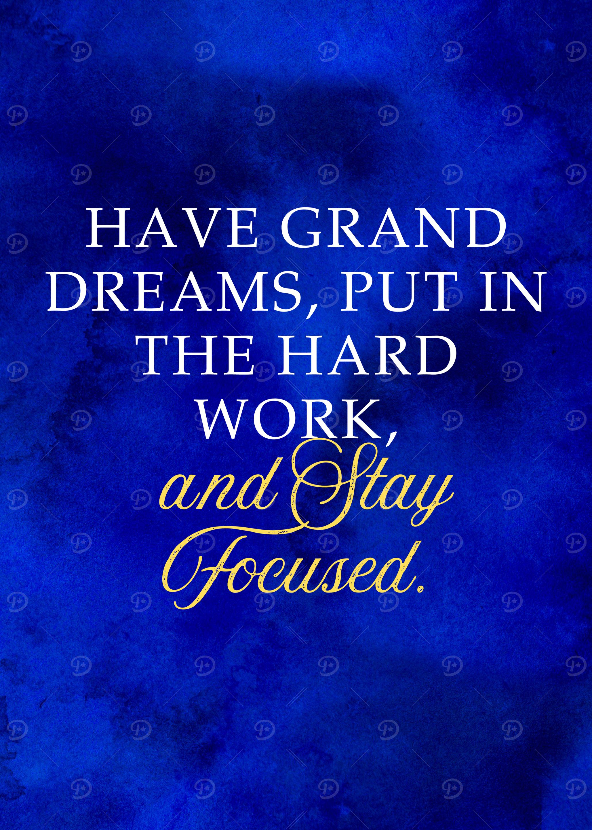 Motivational Quote Poster