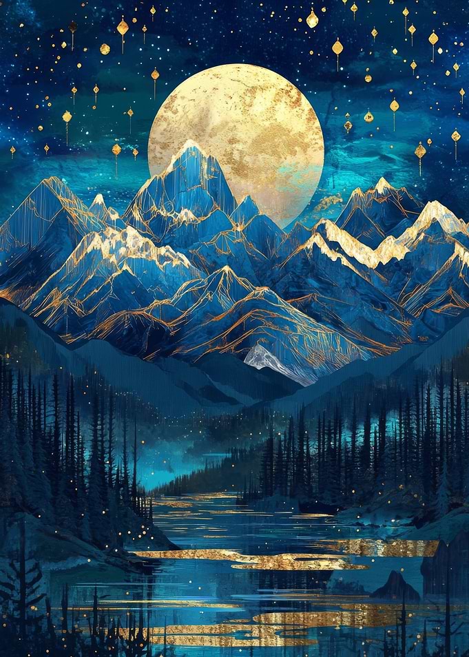 Golden Moon Mountains