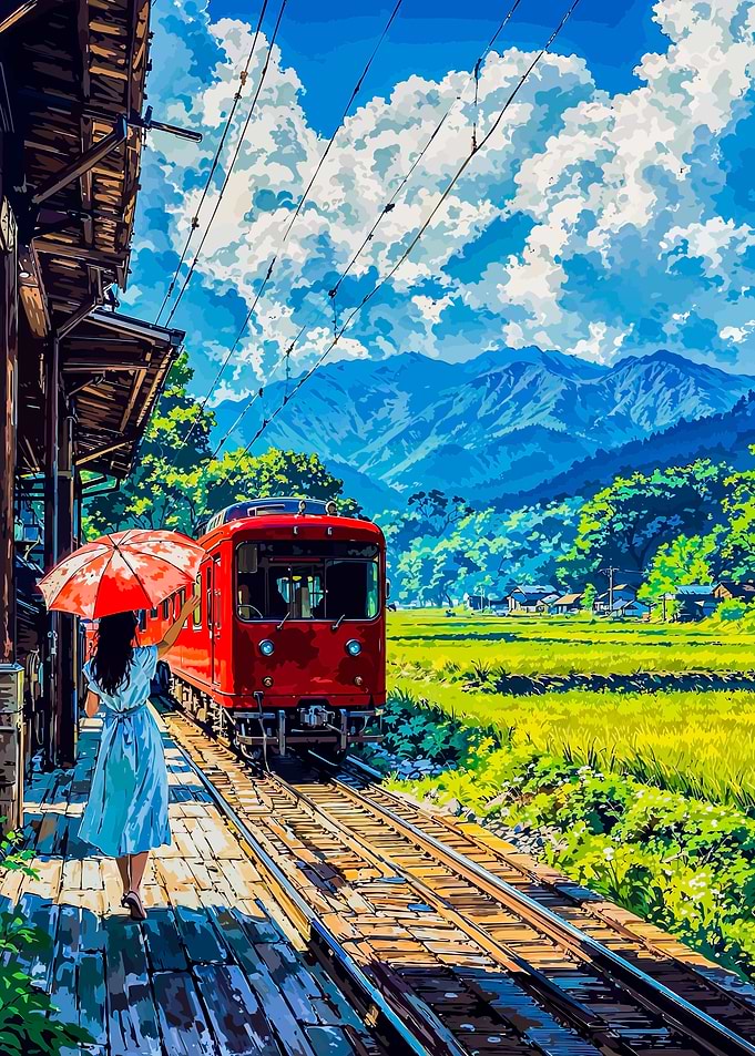 Train Station Departure
