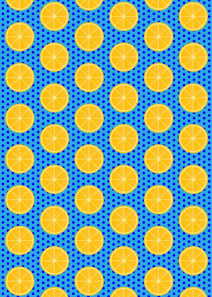 Lemon Slices Pattern