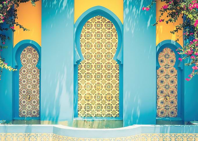 Moroccan Archway Fountain