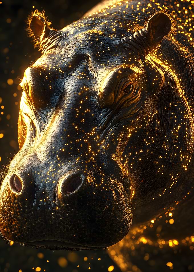 Golden Hippo Majestic