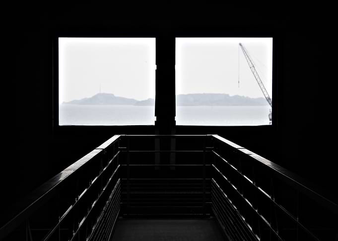 Window View of Harbor