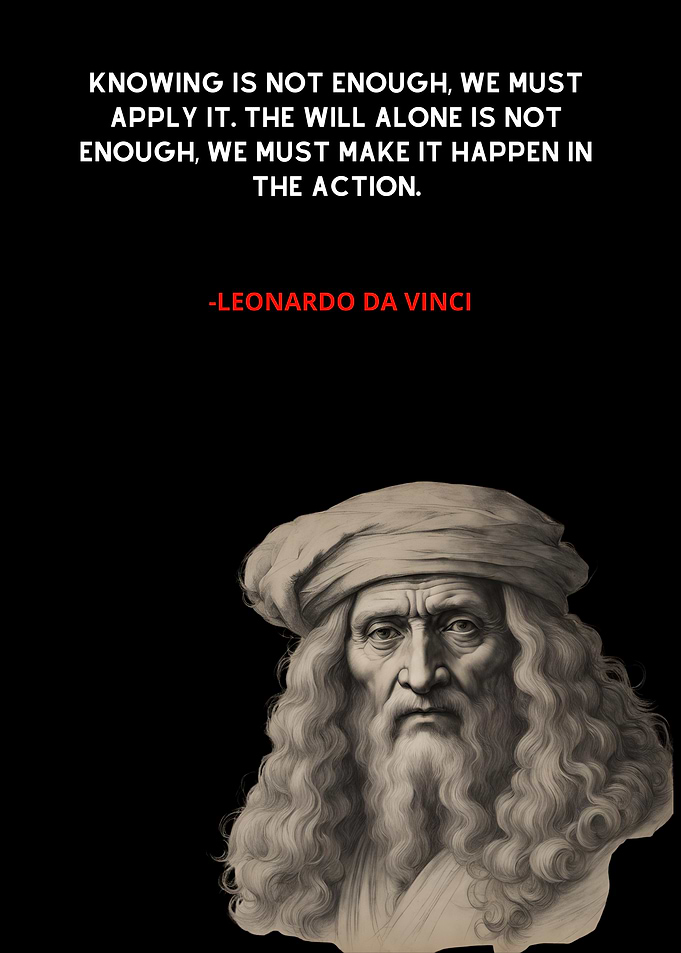 Leonardo da Vinci Quote