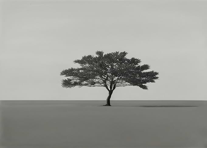 Solitary Tree in a Field