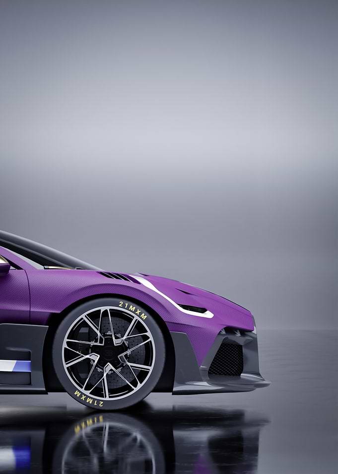 Bugatti Divo 2019 Side Close-up